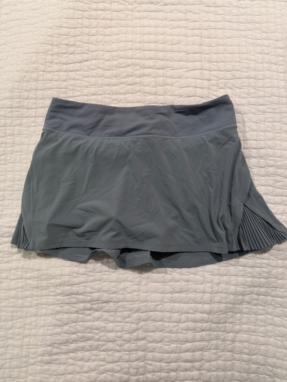 lululemon light blue athletic skort